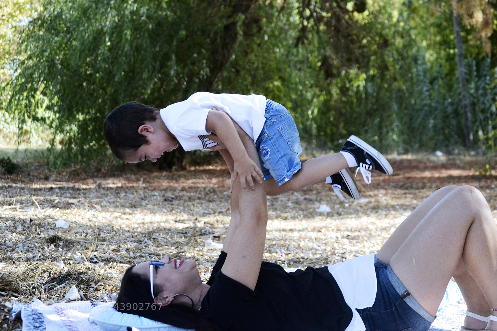 Nikon D3100 sample photo. Mother love photography