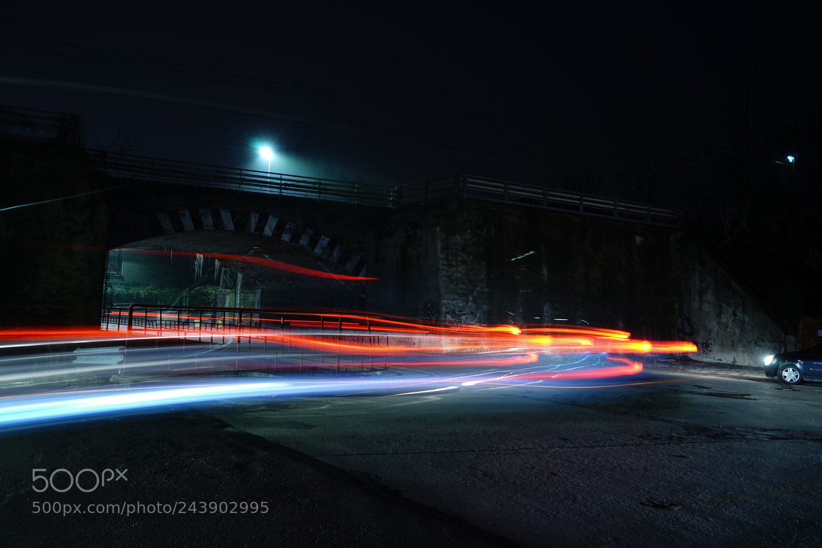Sony a7 sample photo. Trails photography