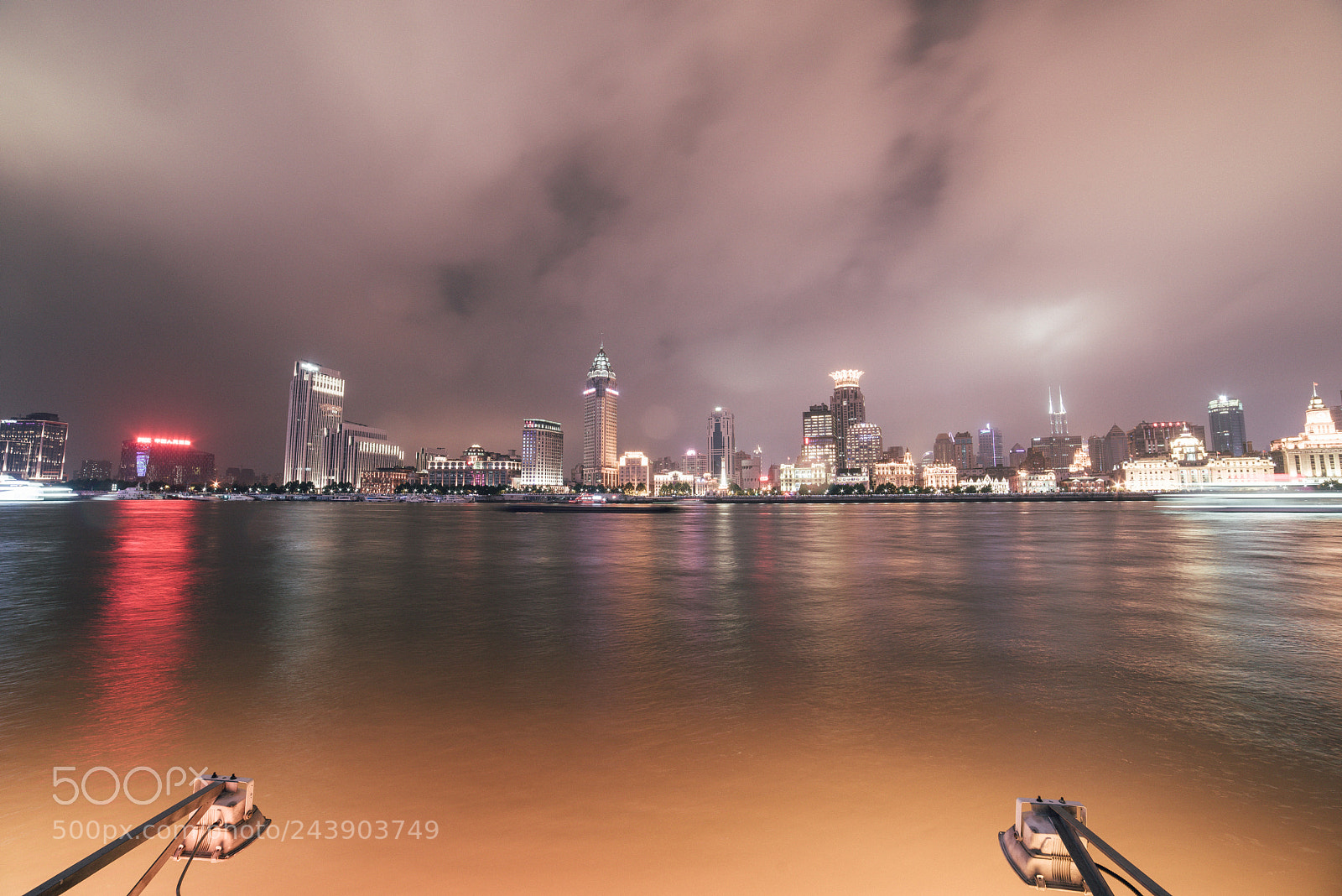 Pentax K-1 sample photo. Shanghai riverside promenade photography