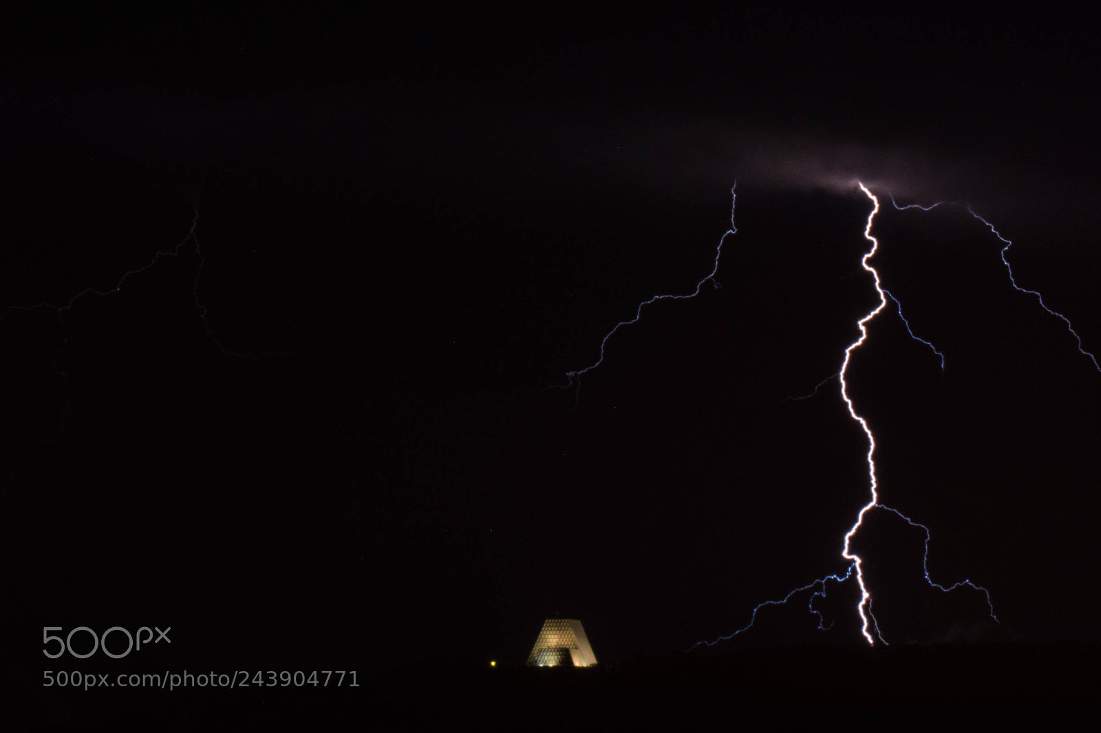 Nikon D7200 sample photo. Thunderstorms over montegrisa photography