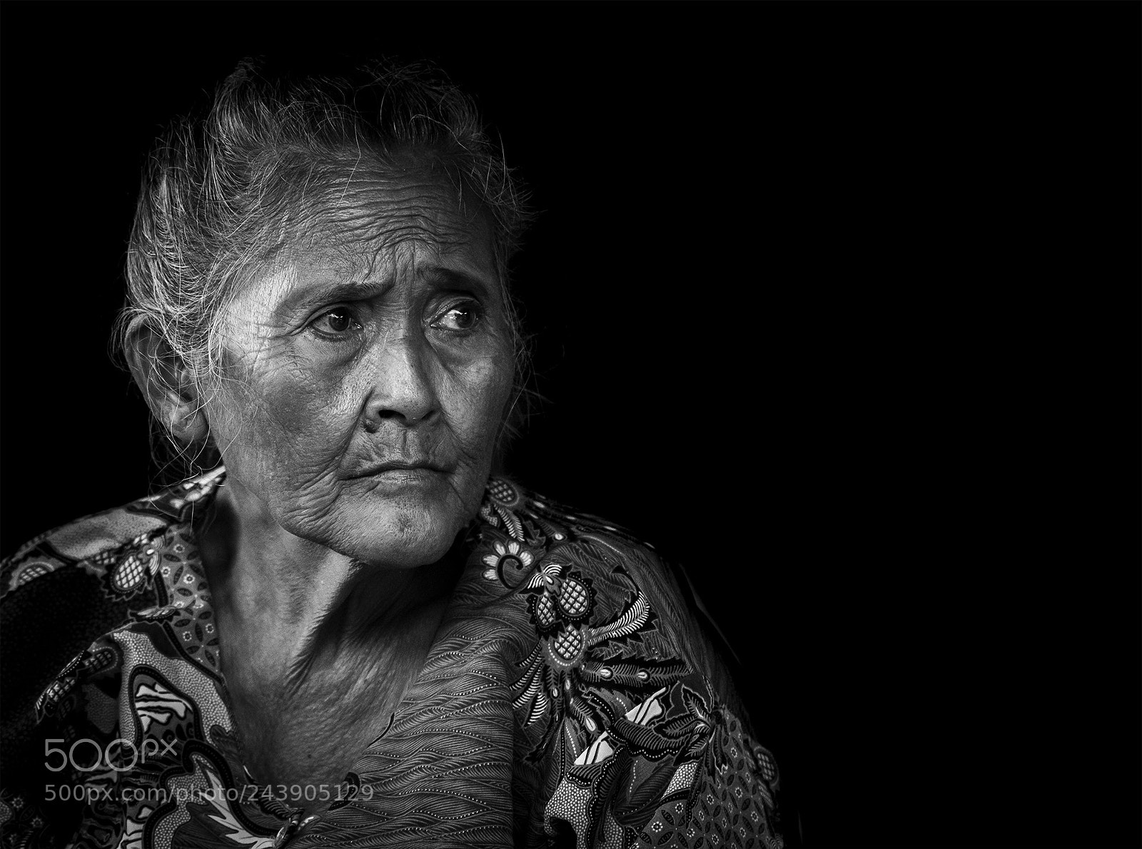 Nikon D810 sample photo. Indonesian old lady photography