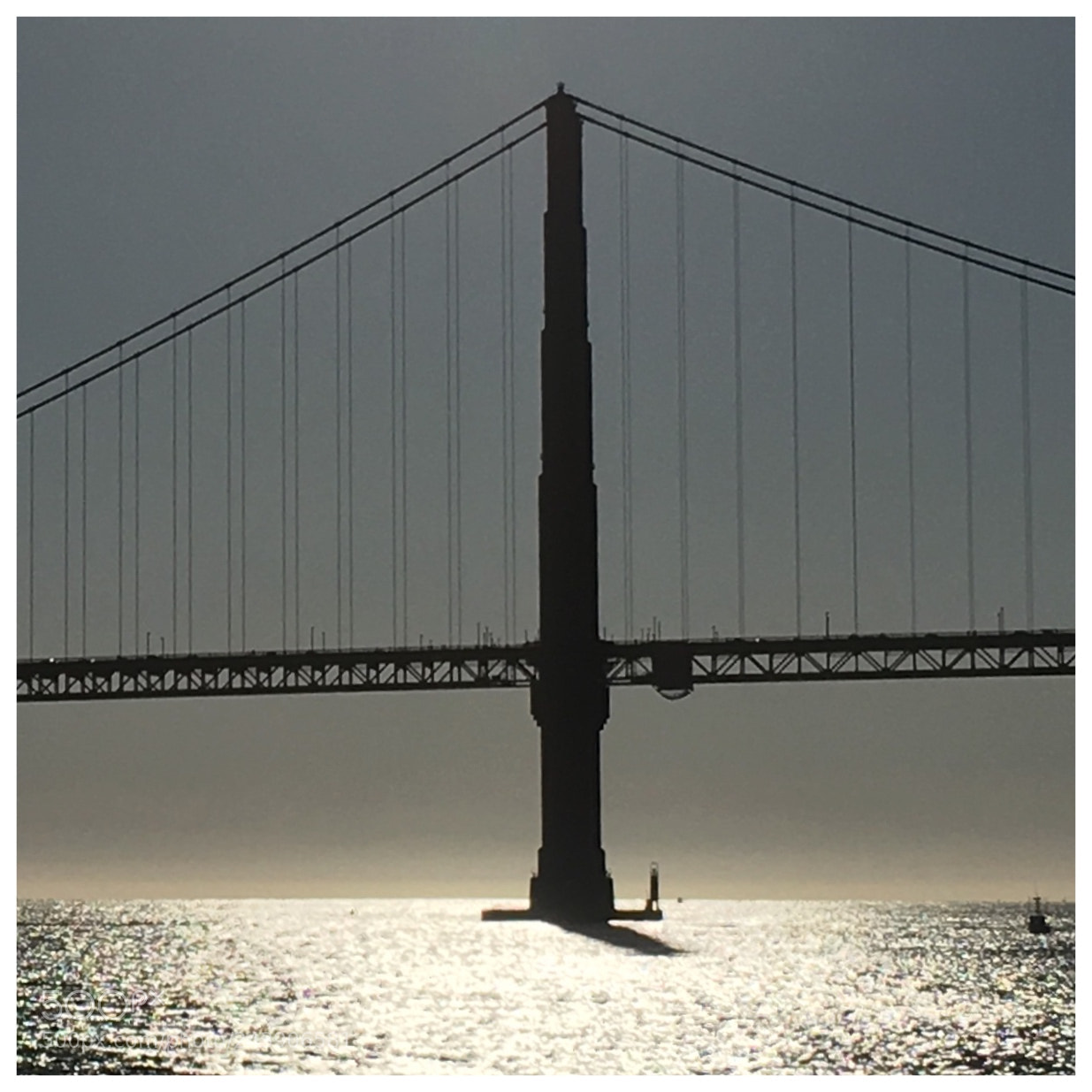 Apple iPhone 6s Plus sample photo. Bridge at sunset photography
