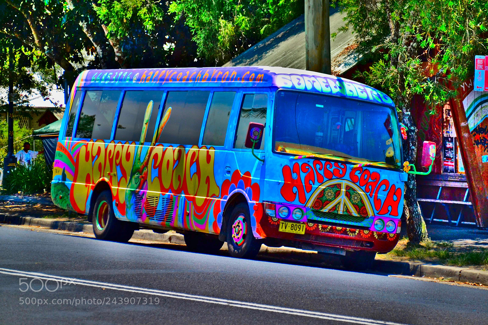 Nikon D3100 sample photo. The bus of love photography
