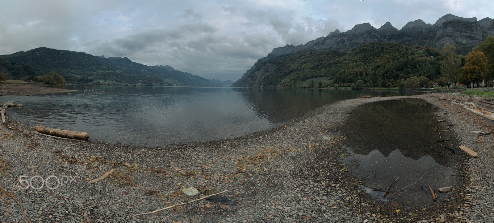 Nikon D300 sample photo. Walensee photography