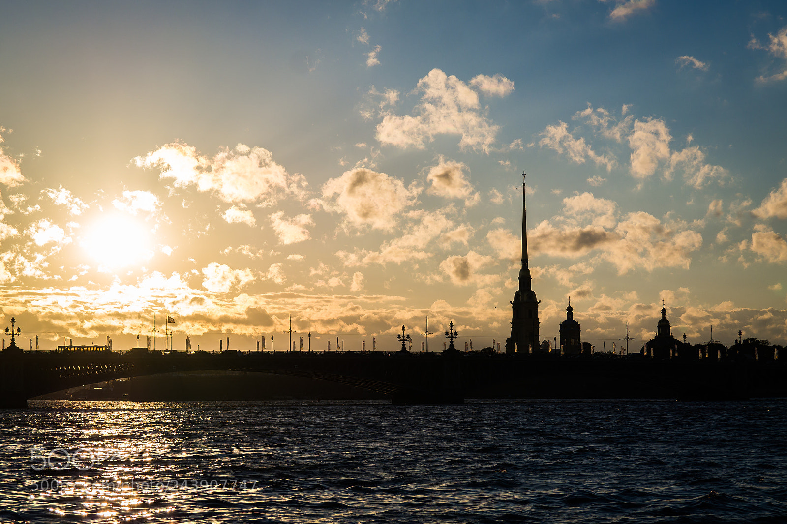 Samsung NX300 sample photo. Silhouettes of st. petersburg photography
