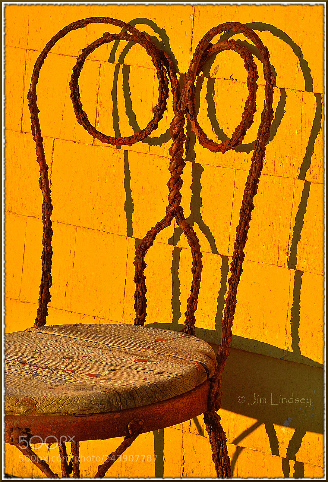 Nikon D3100 sample photo. Chair w border dsc photography