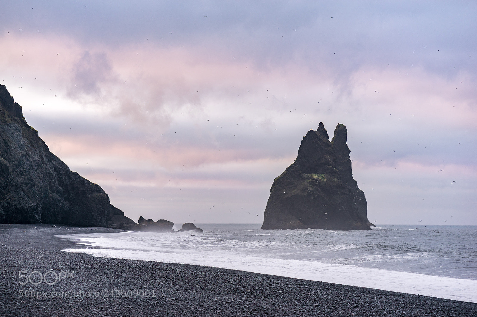 Sony a7 sample photo. Reynisdrangar cliffs photography