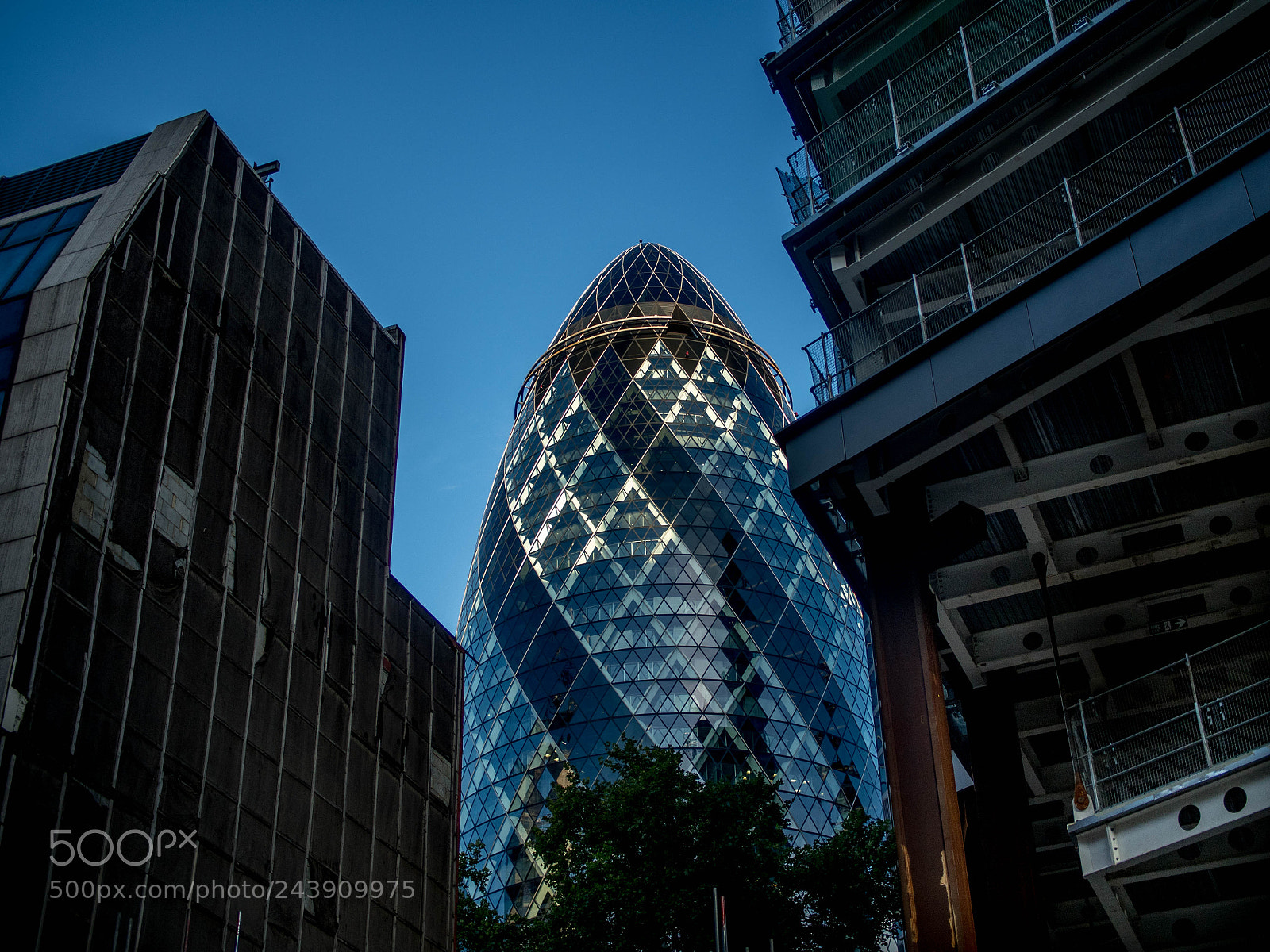 Olympus PEN E-PL7 sample photo. The gherkin photography