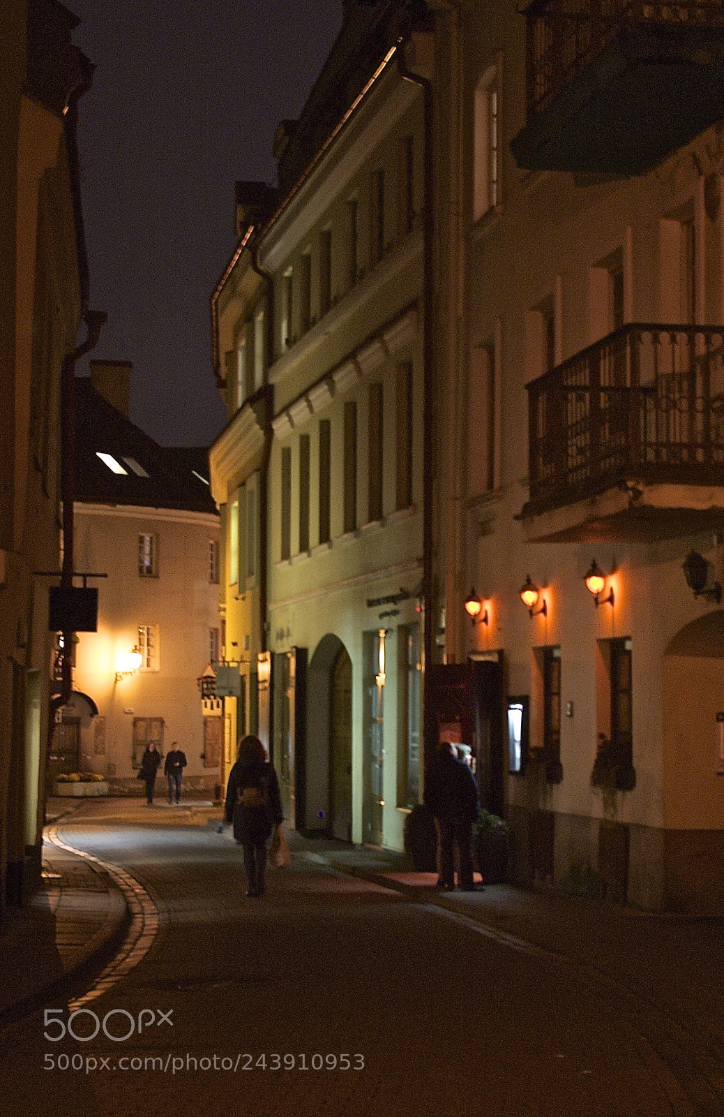 Pentax K100D sample photo. Old town photography