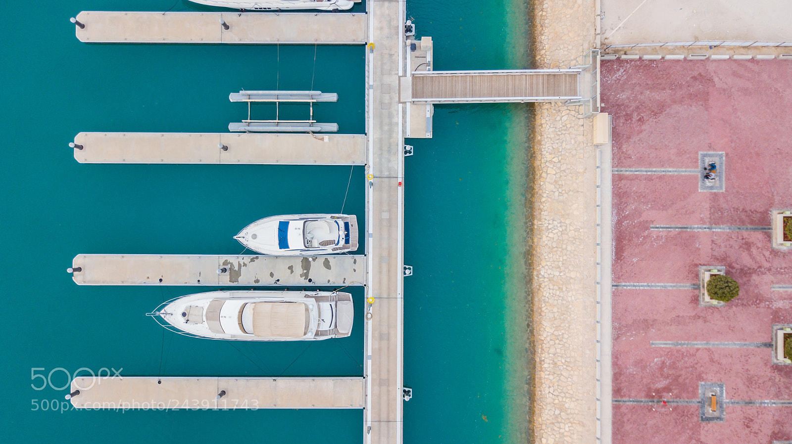 DJI FC220 sample photo. The marina photography