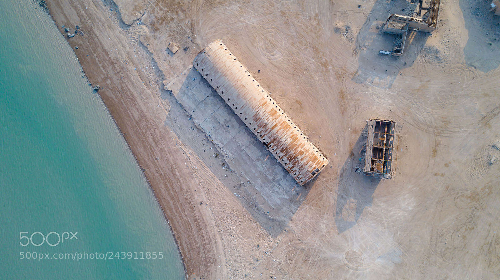 DJI FC220 sample photo. The hanger photography