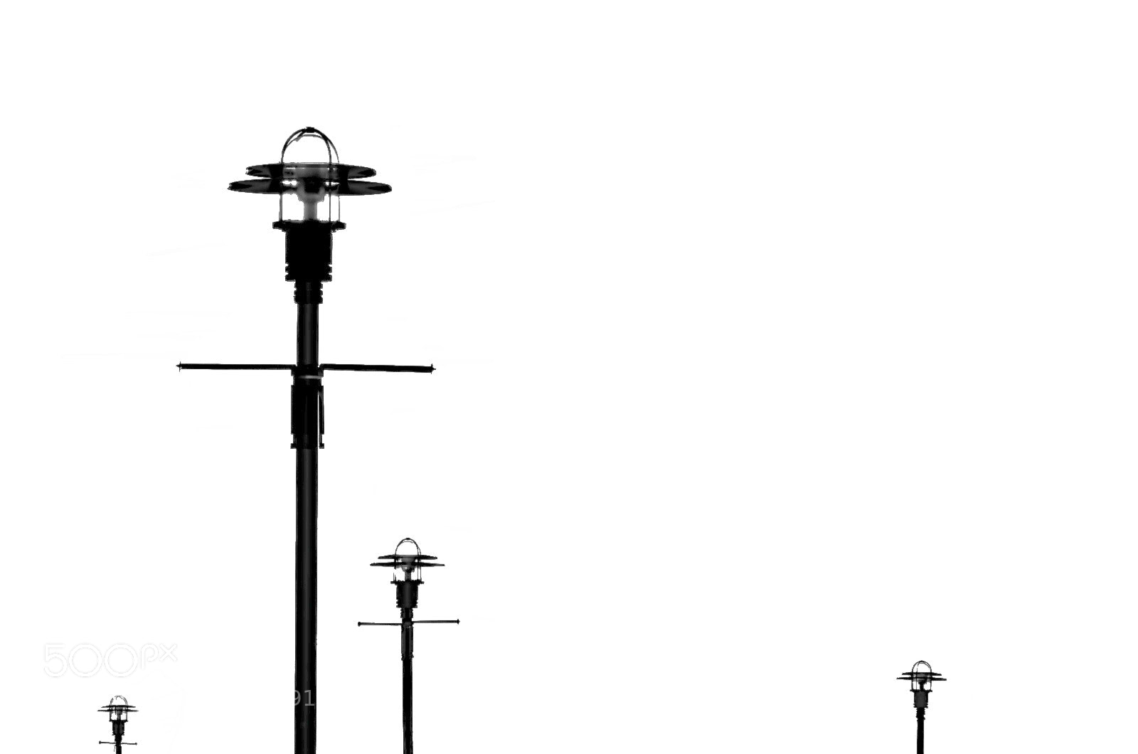 Canon PowerShot SX60 HS sample photo. Lamposts and style...high key photography