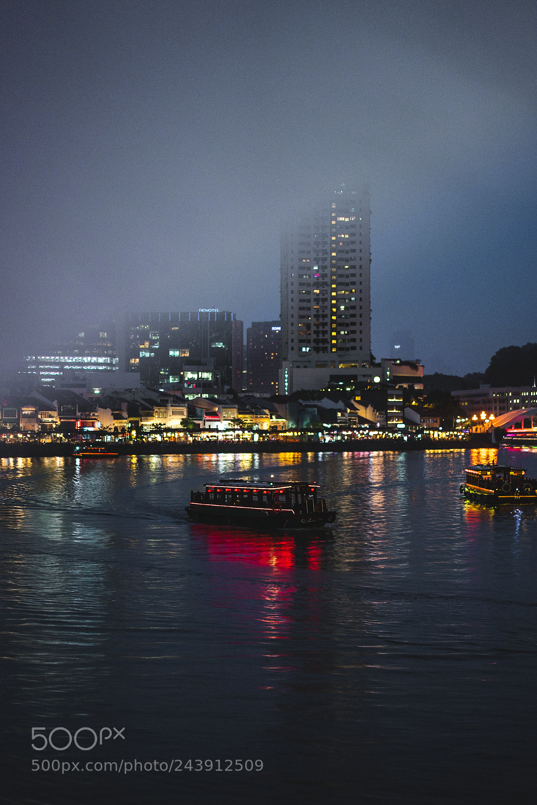Sony a7R II sample photo. Boat quay photography
