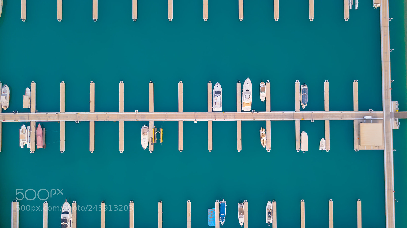 DJI FC220 sample photo. Marina photography