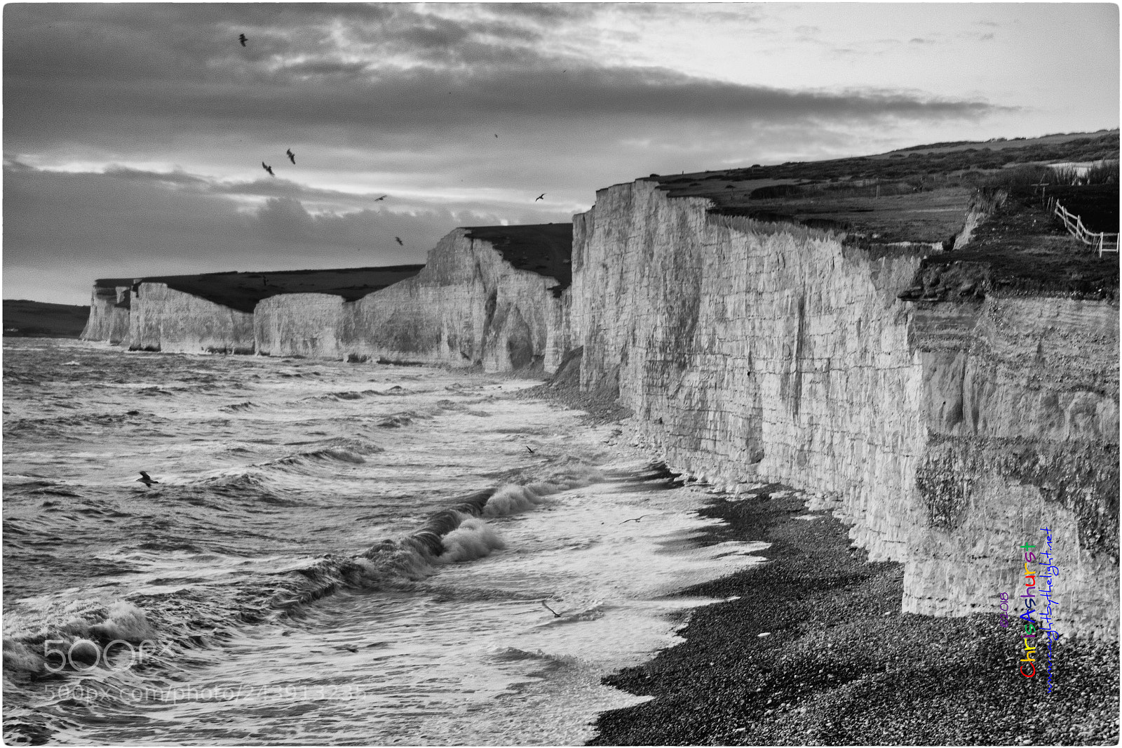 Samsung NX300 sample photo. Seven sisters east sussex photography