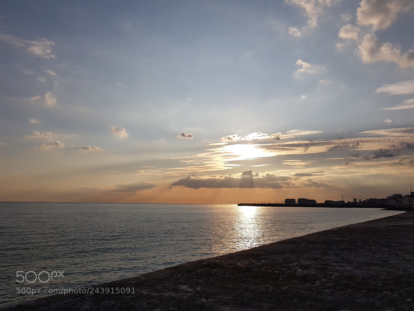 Samsung Galaxy S7 sample photo. Brighton sunset photography