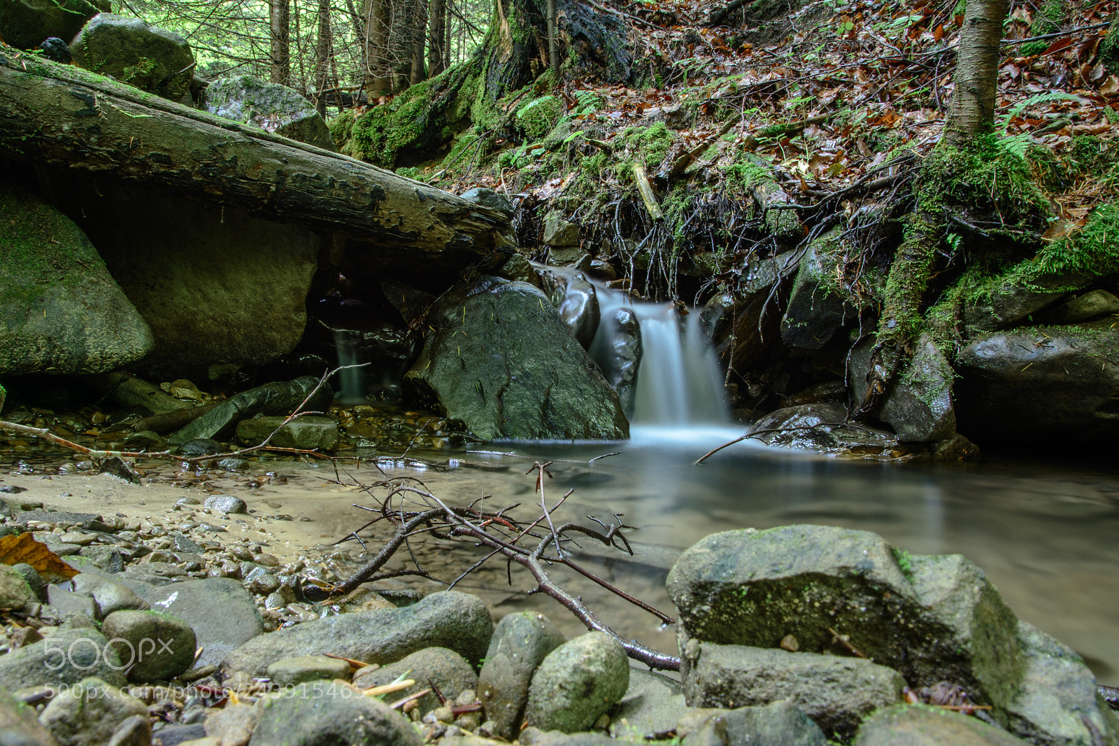 Nikon D7100 sample photo. Magic mountain stream in photography