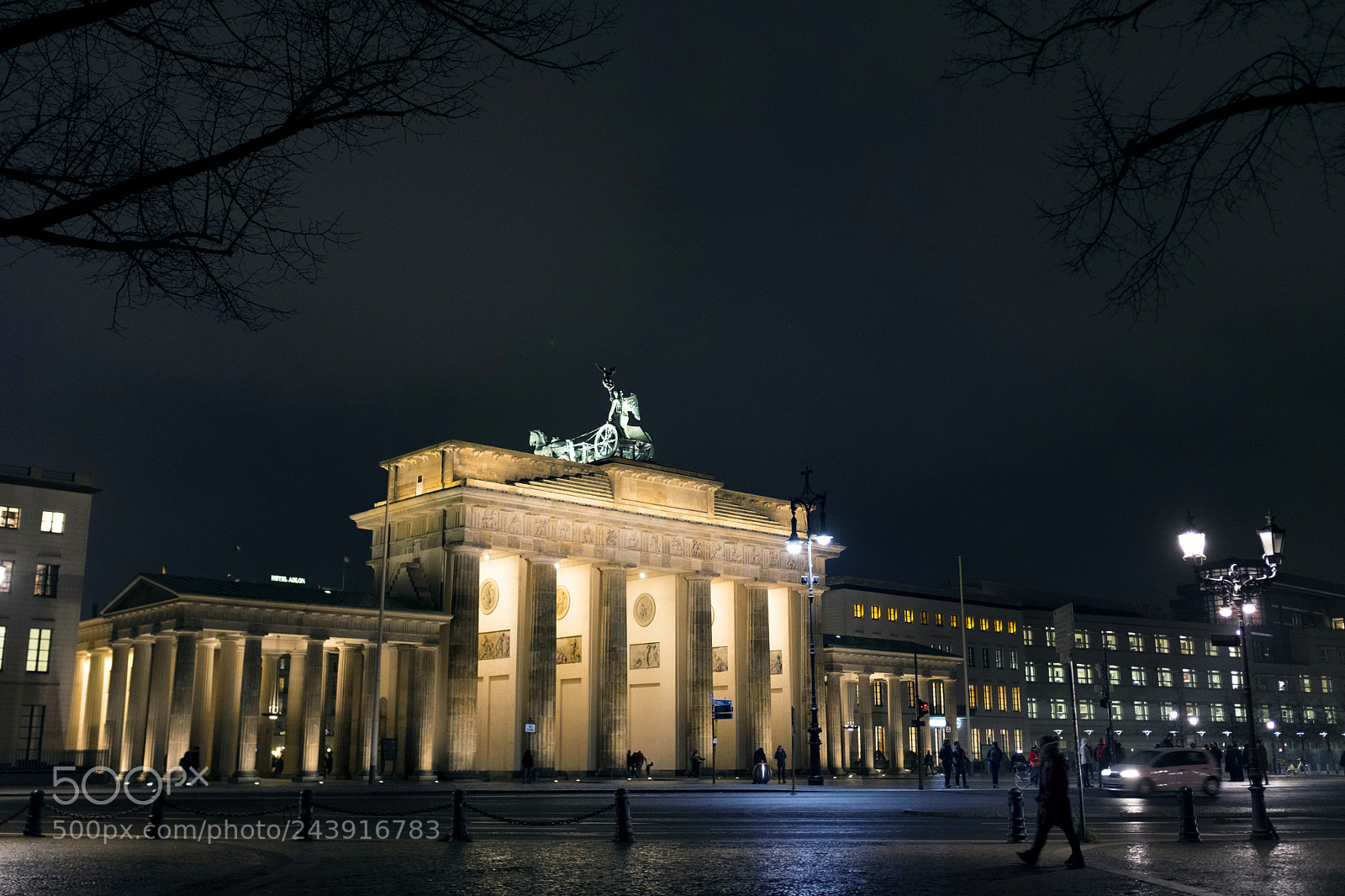 Fujifilm X100F sample photo. Night walk in berlin photography