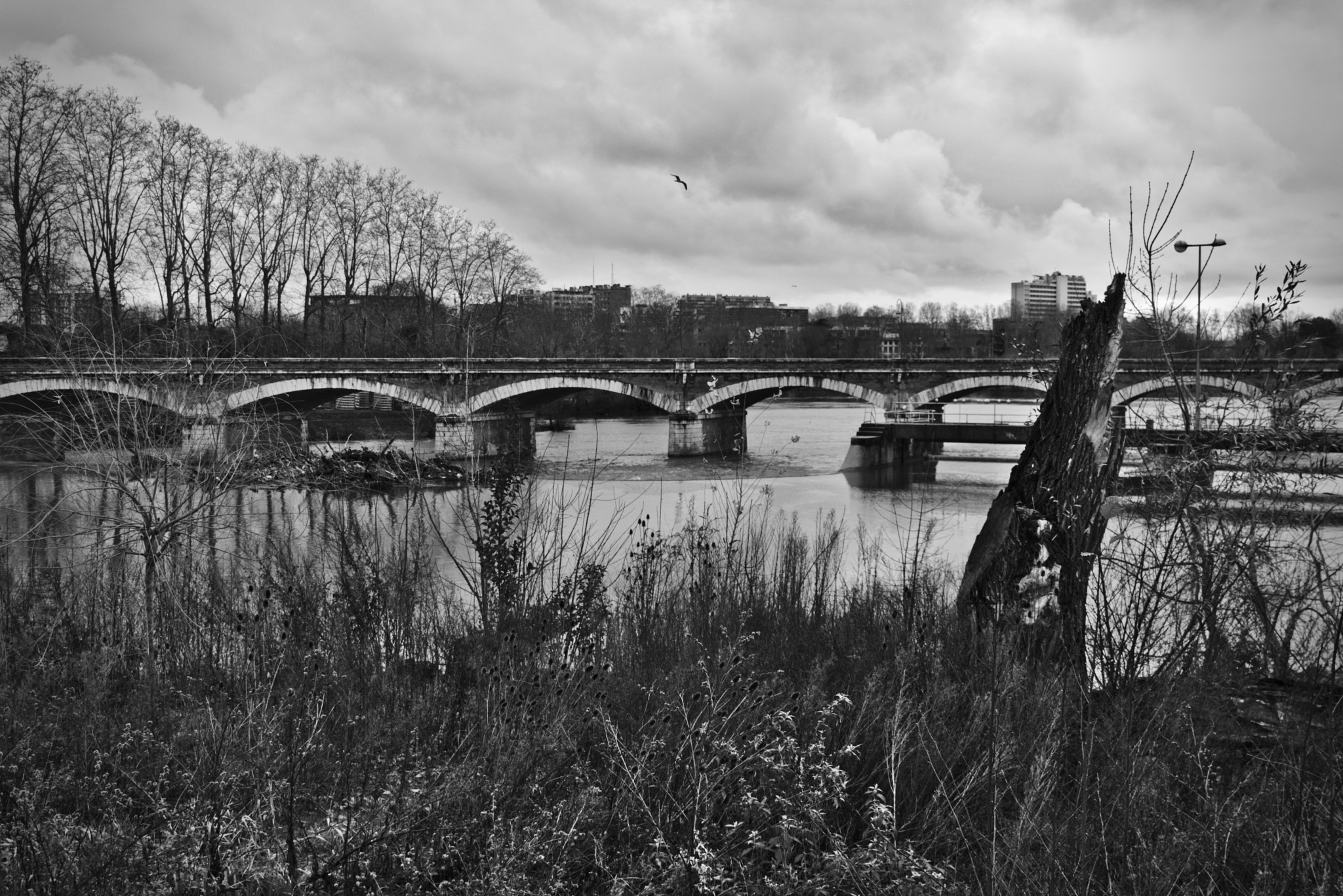Canon EF-S 24mm F2.8 STM sample photo. Le pont photography