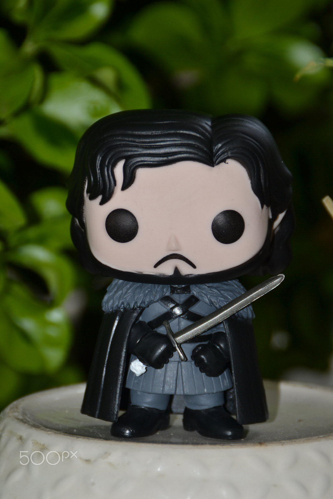 Nikon D3100 sample photo. Funko pop jon snow photography