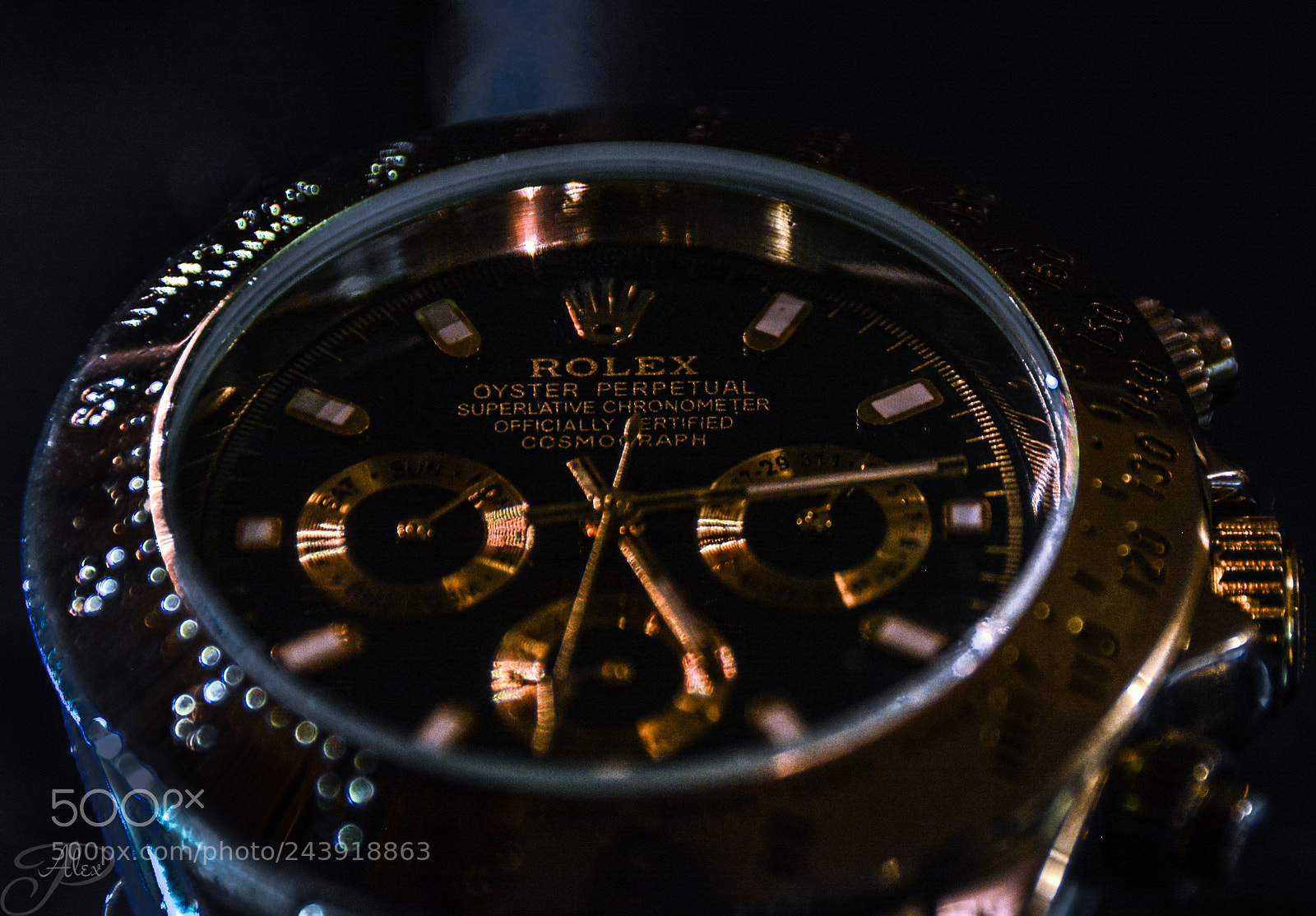 Nikon D7100 sample photo. Rolex daytona photography