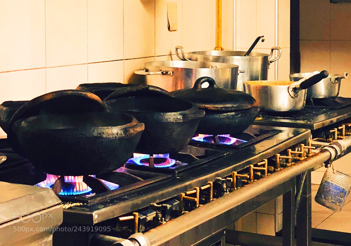 Apple iPhone 8 Plus sample photo. Clay pans cooking traditional photography