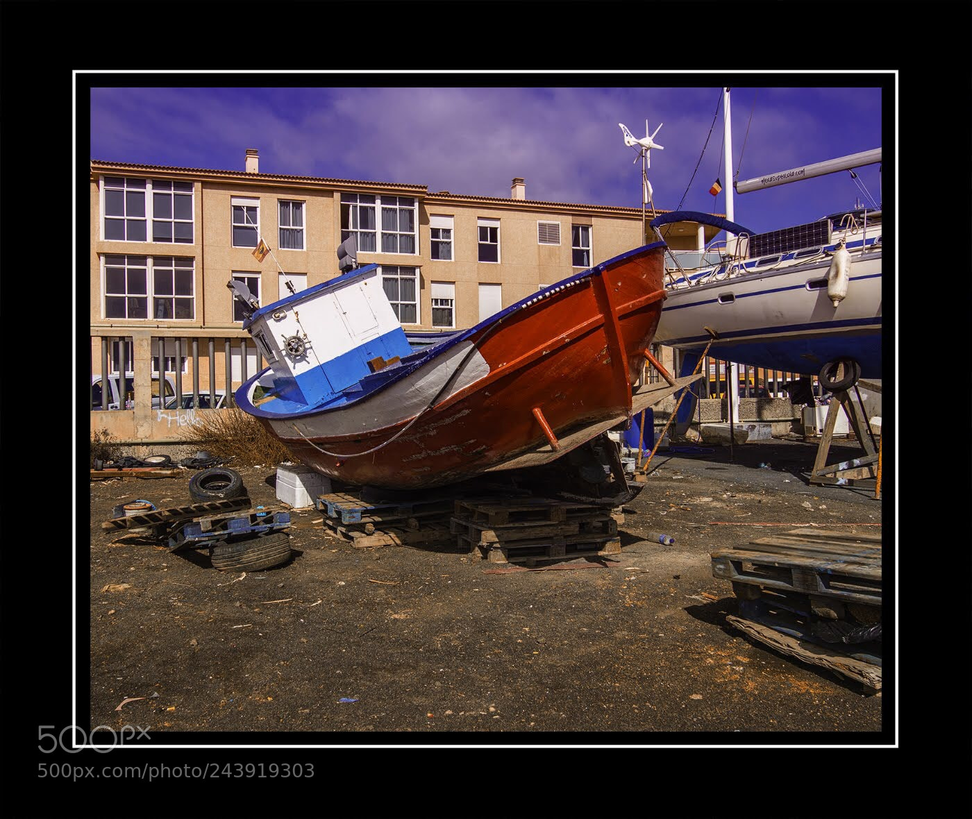 Olympus PEN E-PL5 sample photo. The boat yard photography