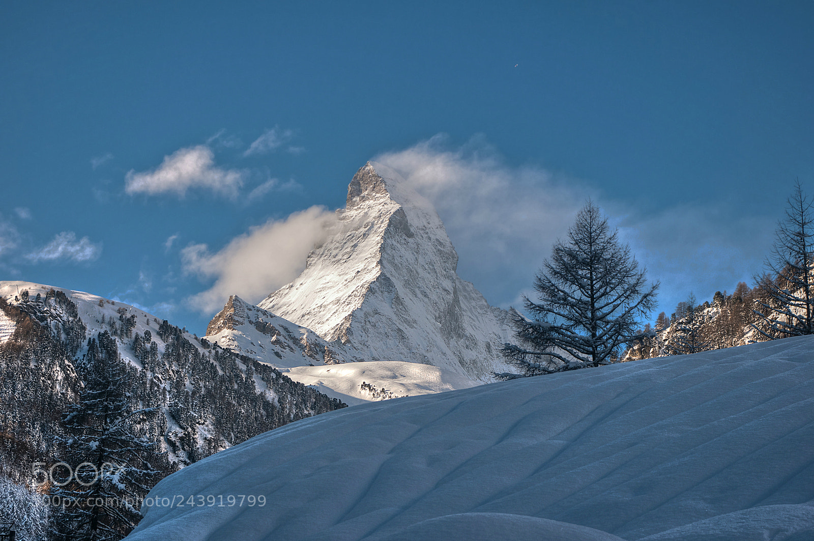 Pentax K-7 sample photo. Matterhorn photography