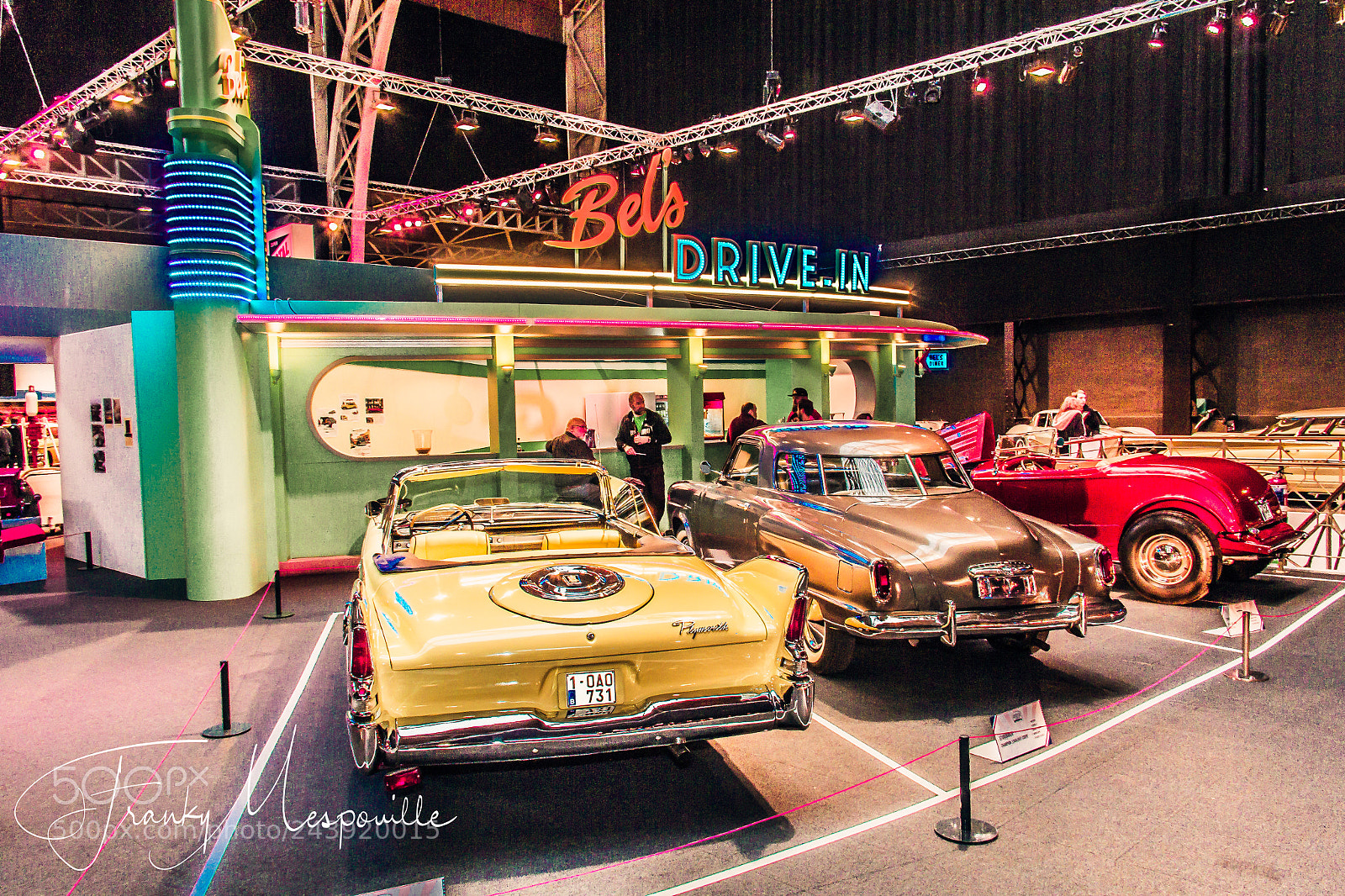 Canon EOS 60D sample photo. American dream cars exhibition photography