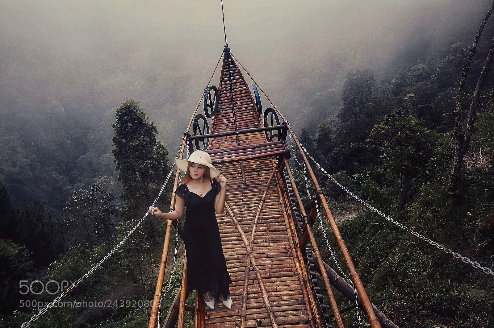 Nikon D90 sample photo. Covered in fog photography