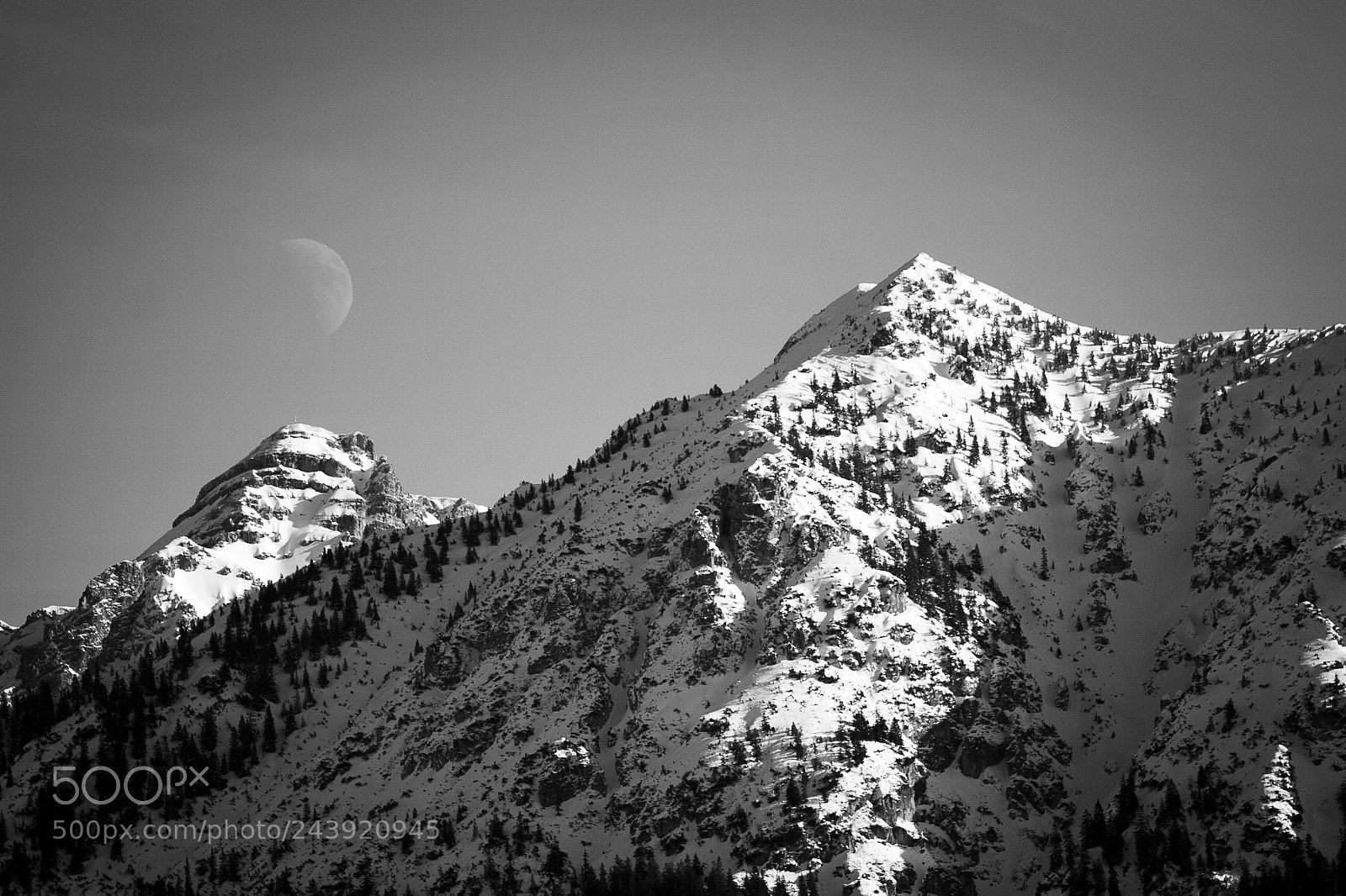 Canon EOS 30D sample photo. Moon photography