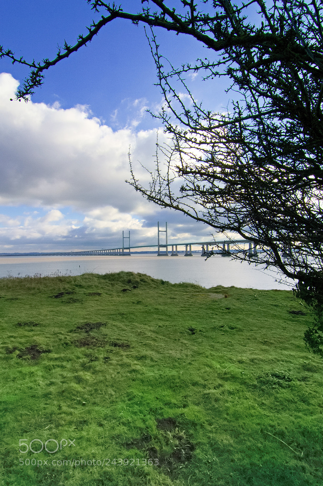 Nikon D3200 sample photo. Distant bridge photography