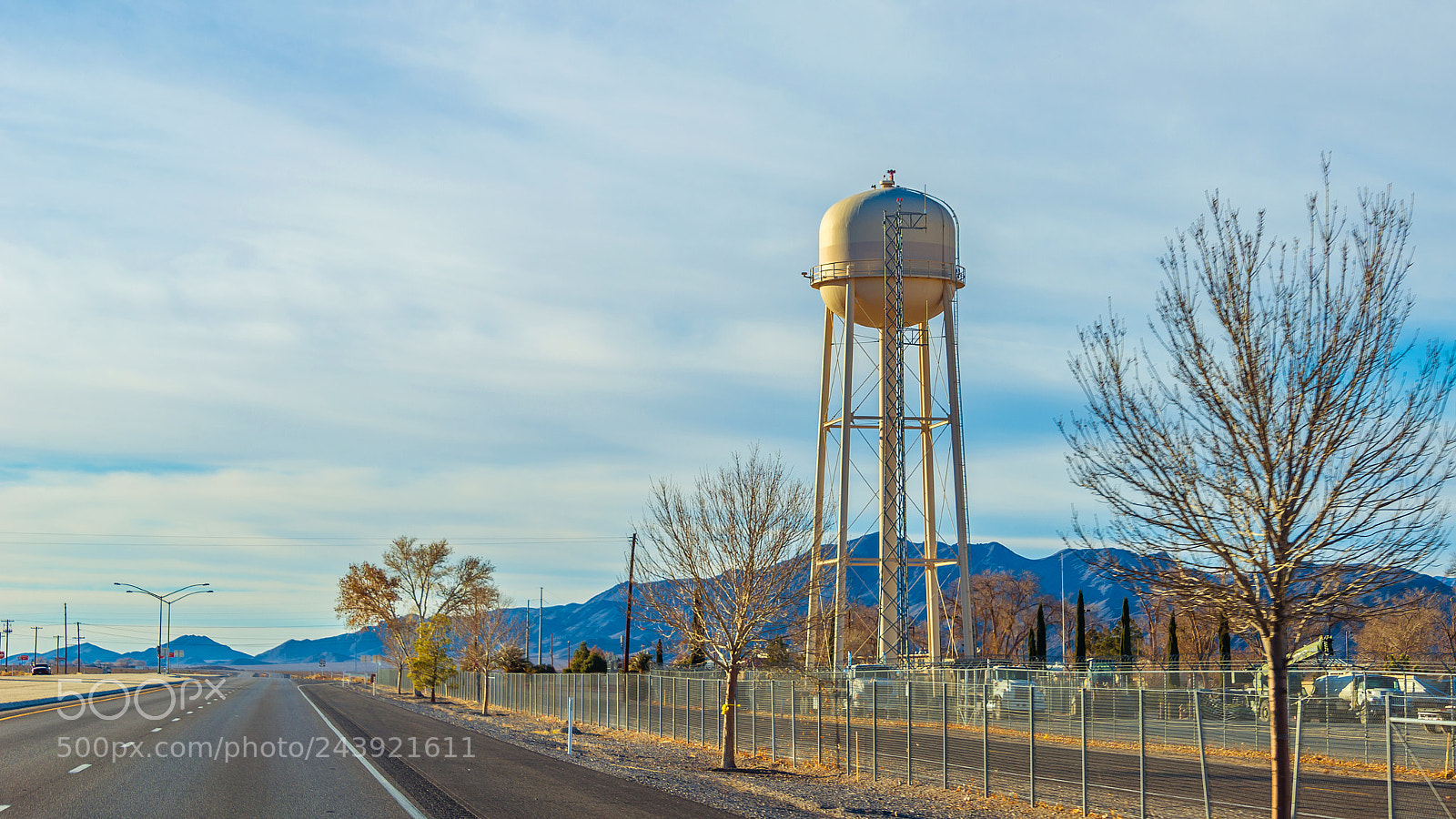 Nikon D610 sample photo. Water tower photography