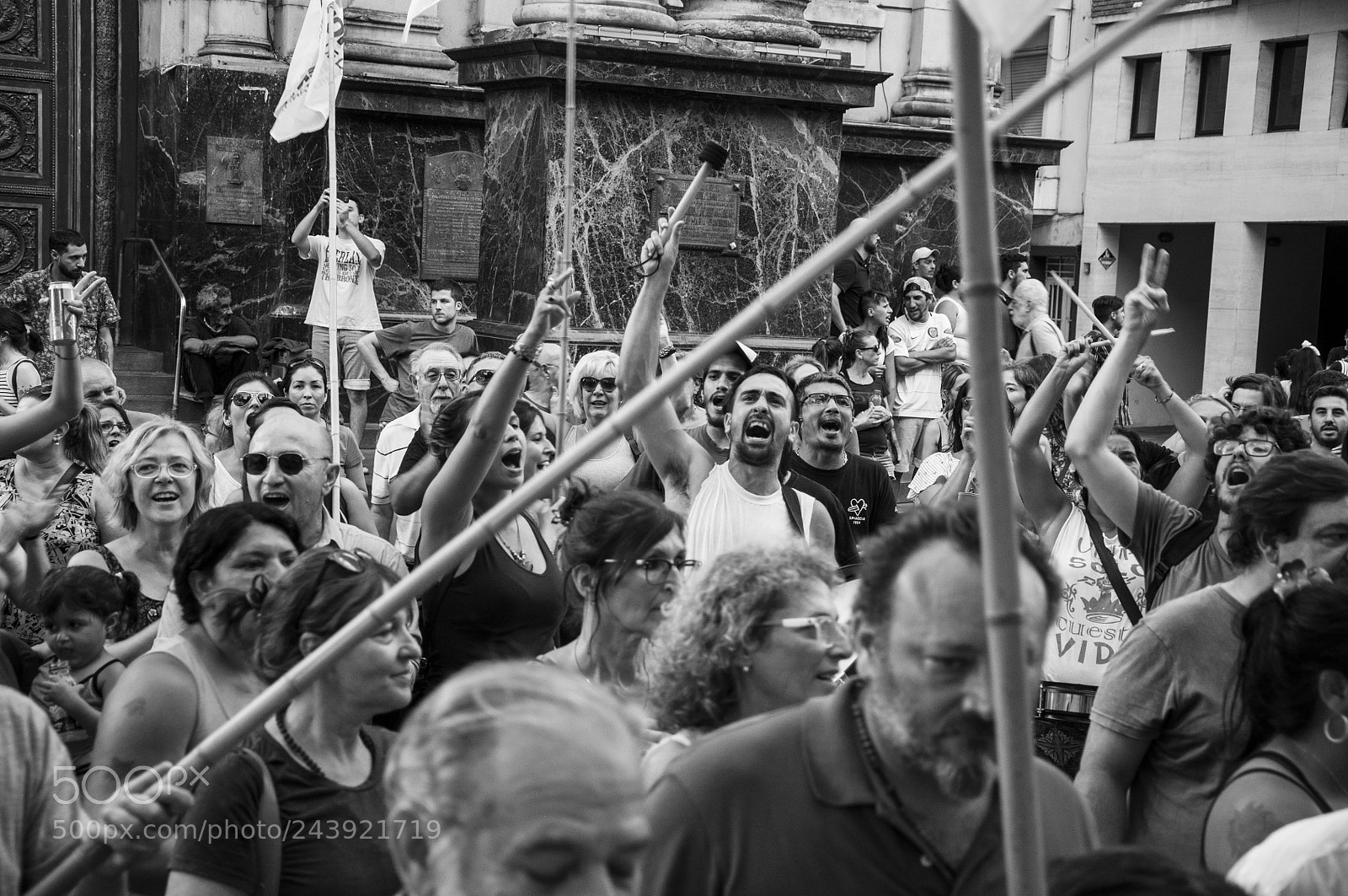 Nikon D90 sample photo. Manifestación popular photography