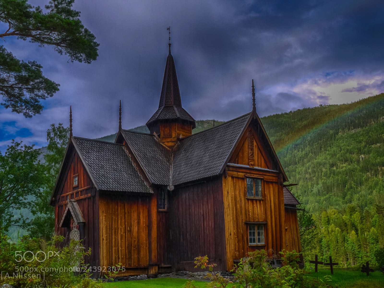Panasonic Lumix DMC-G1 sample photo. Nore stavkirke photography