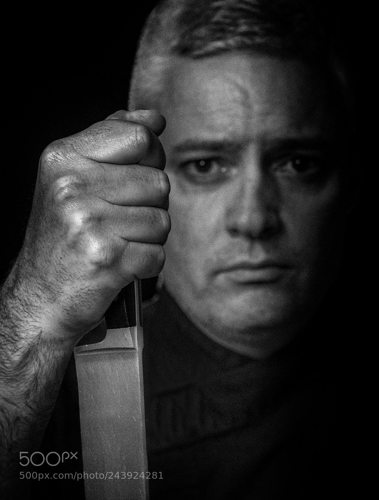 Nikon D800 sample photo. Fist and knife photography