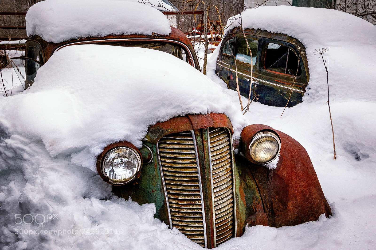 Canon EOS 7D Mark II sample photo. Two old cars in photography