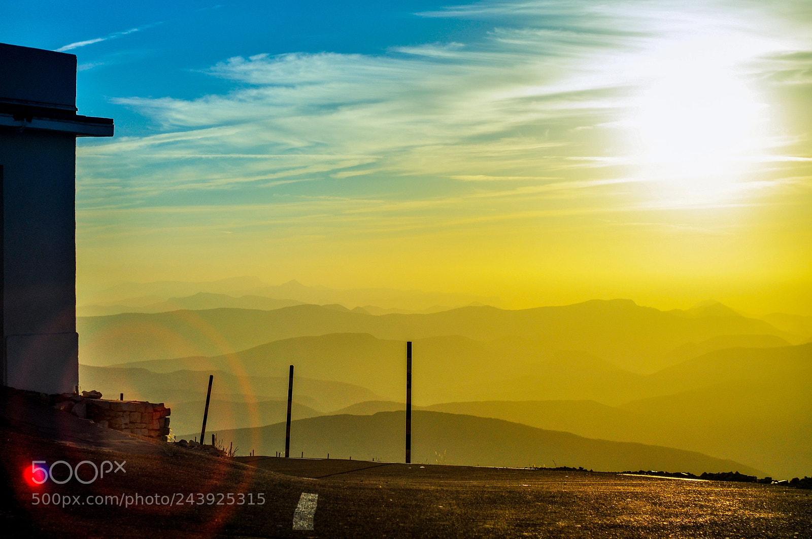 Nikon D90 sample photo. Ventoux sunrise photography