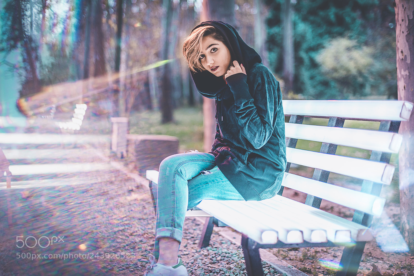 Nikon D810 sample photo. Light chair photography