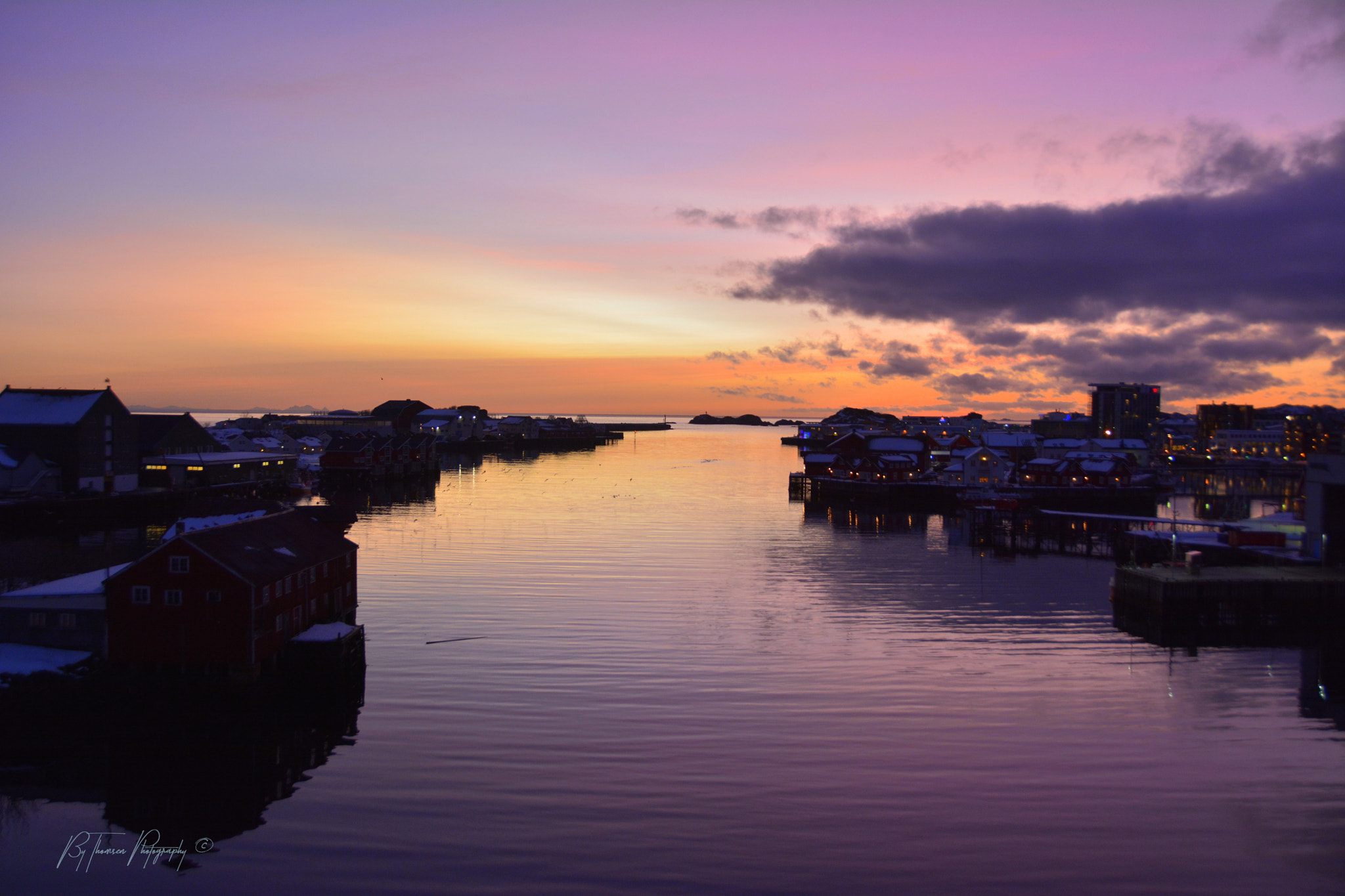 Nikon D7100 sample photo. Svolvær harbor photography