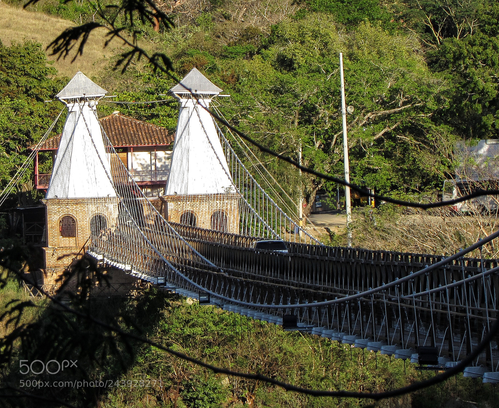 Canon PowerShot SX510 HS sample photo. Puente de occidente photography