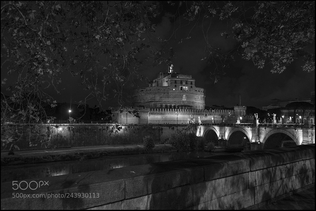 Fujifilm X-T1 sample photo. Castel sant angelo at photography