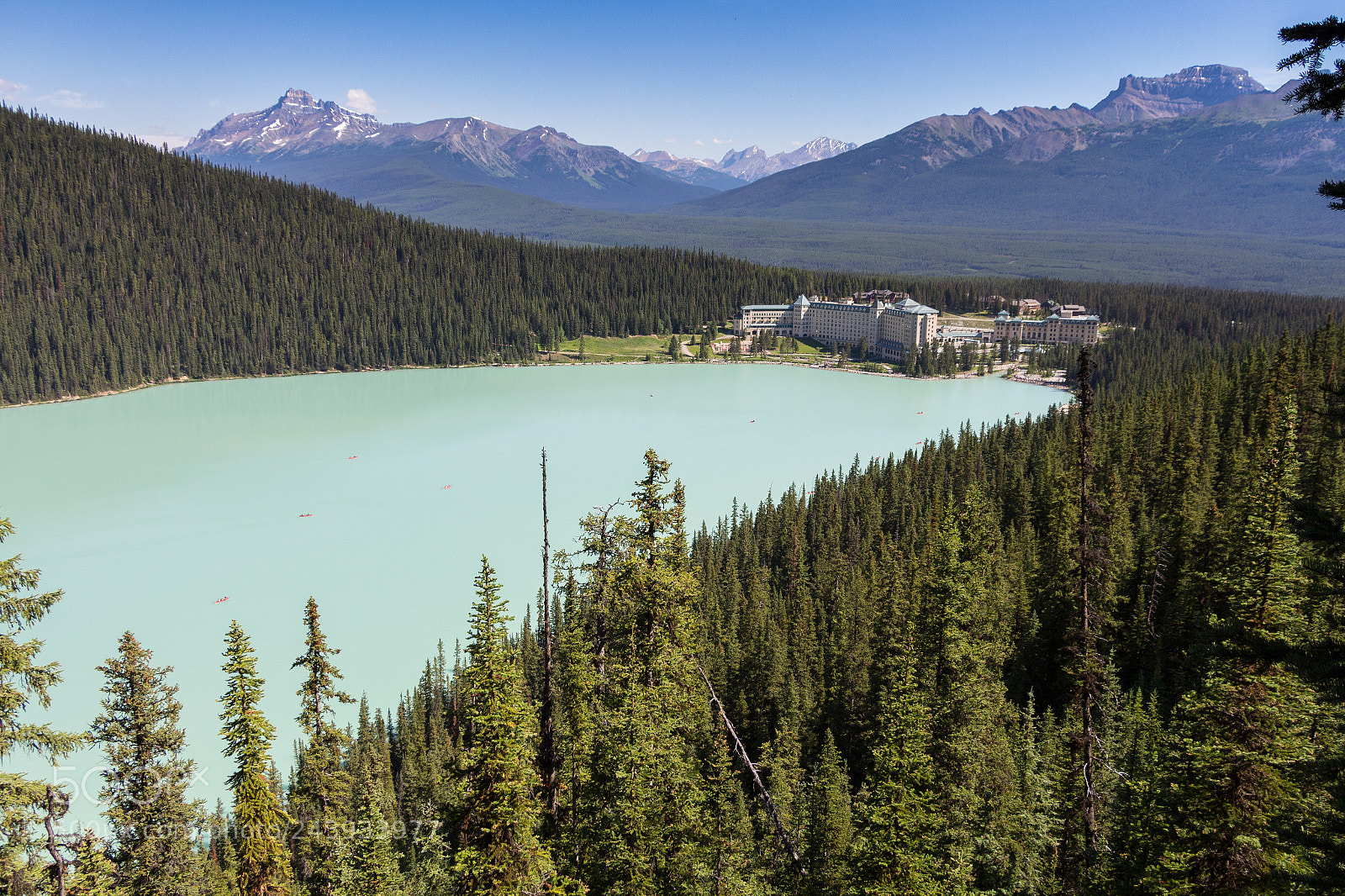 Canon EOS 700D (EOS Rebel T5i / EOS Kiss X7i) sample photo. Lake louise viewed from photography