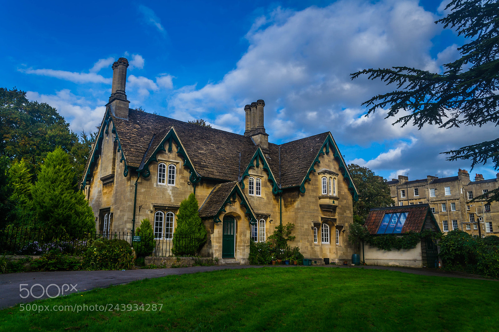Nikon D3100 sample photo. House photography