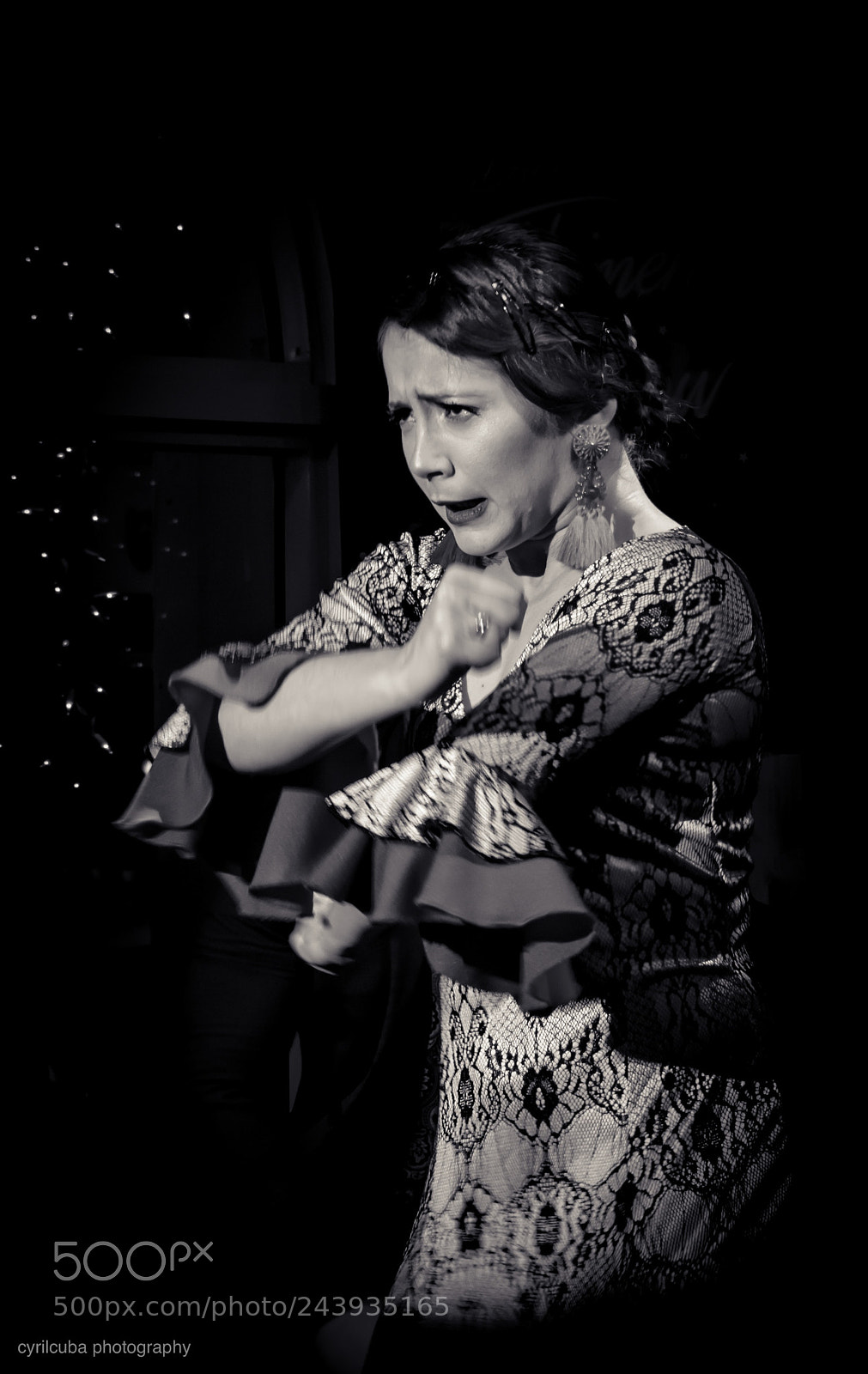 Nikon D5500 sample photo. Flamenco dancer photography