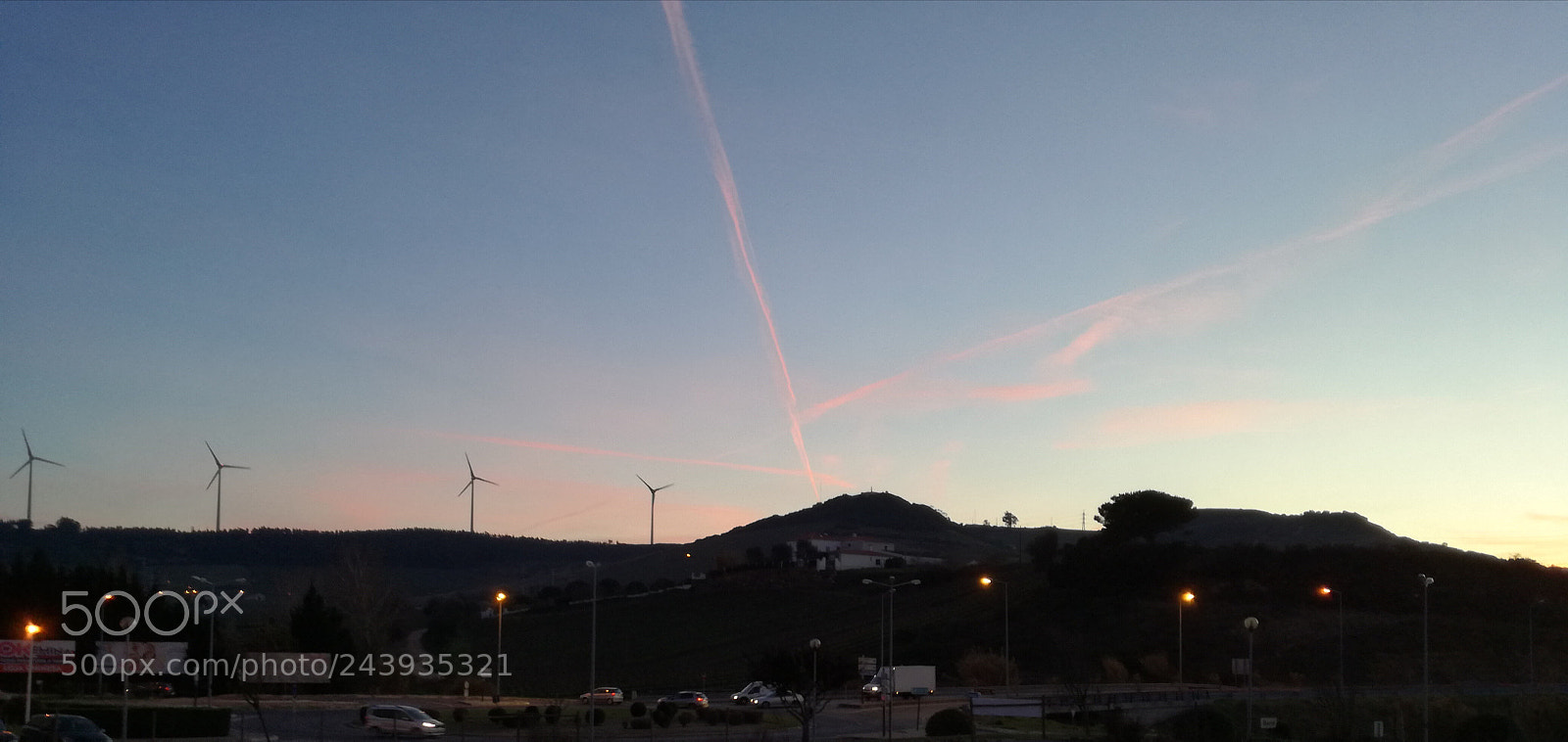 HUAWEI P9 LITE sample photo. Pink sky photography