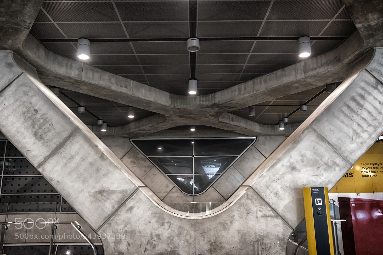 Nikon D5500 sample photo. Ttc station art photography