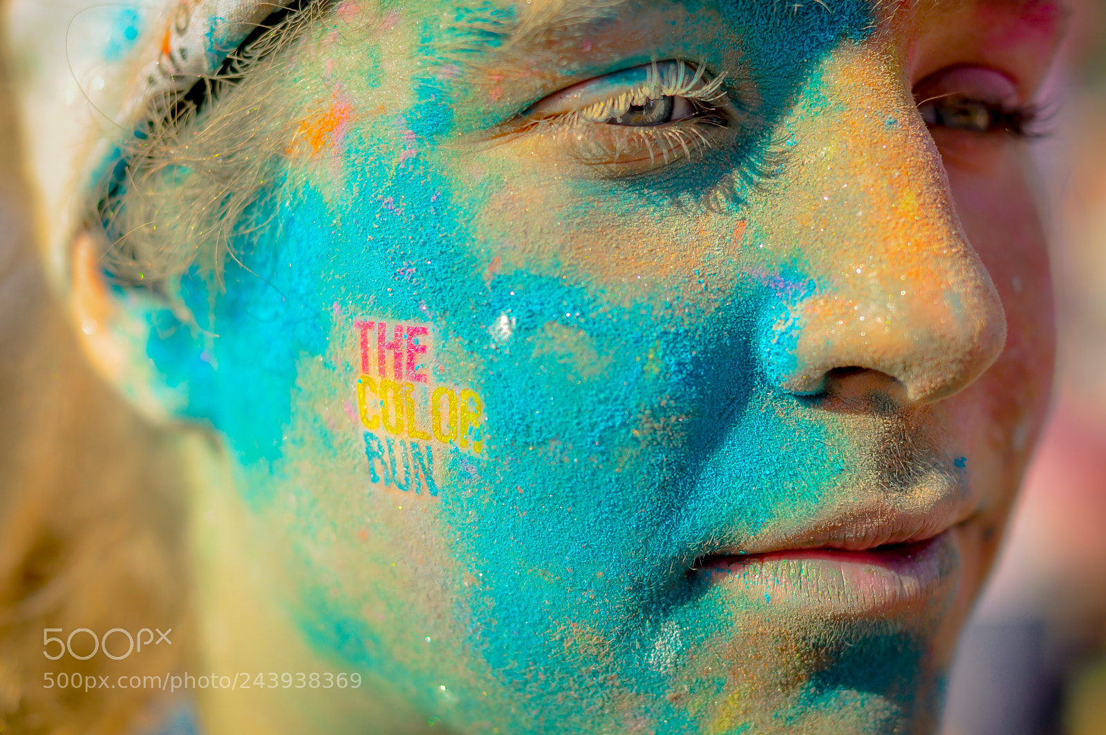 Nikon D90 sample photo. The color run complete photography