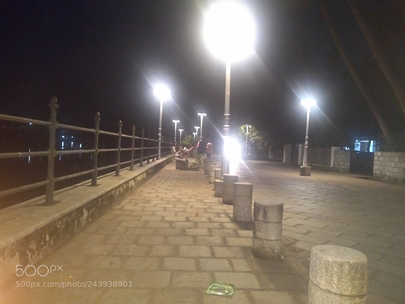 Lenovo K6 NOTE sample photo. Night photography