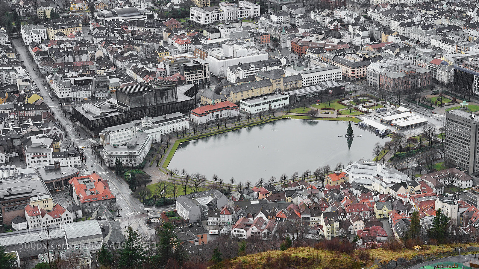 Sony a7 II sample photo. Cityscape, bergen, norway photography